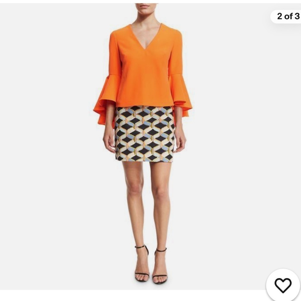 New without tags Molly chain print mini skirt sz 6 - Picture 2 of 6